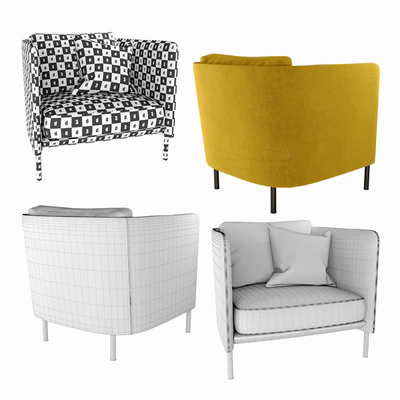 Armchair Blendy DePadova Armchair — Ver 2