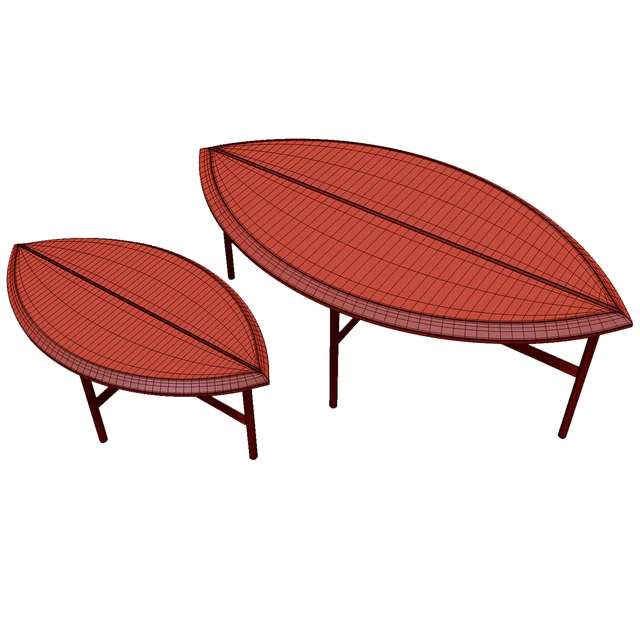 Set coffee table 003. BOOK ONE & TWO. Meridiani JUDD — Скачать