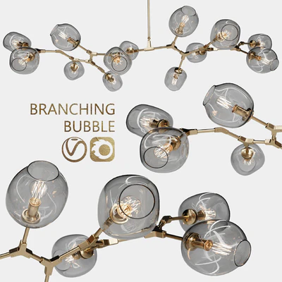 Branching bubble 13 lamps — View 1