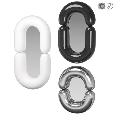 Zodiac Ceramic Wall Mirror by Moustache — Вид 3