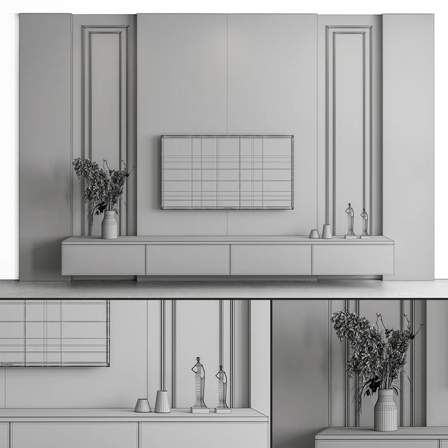 TV Wall Stone and Wood - Set 57 — Descargar