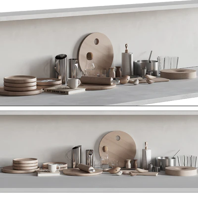 067 Kitchen Decor Set Accessories 02 — Ver 5