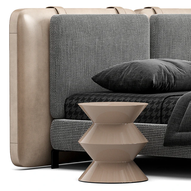 Bed Minotti Tatlin Soft — Descargar