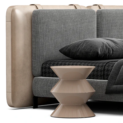 Bed Minotti Tatlin Soft — Ver 4