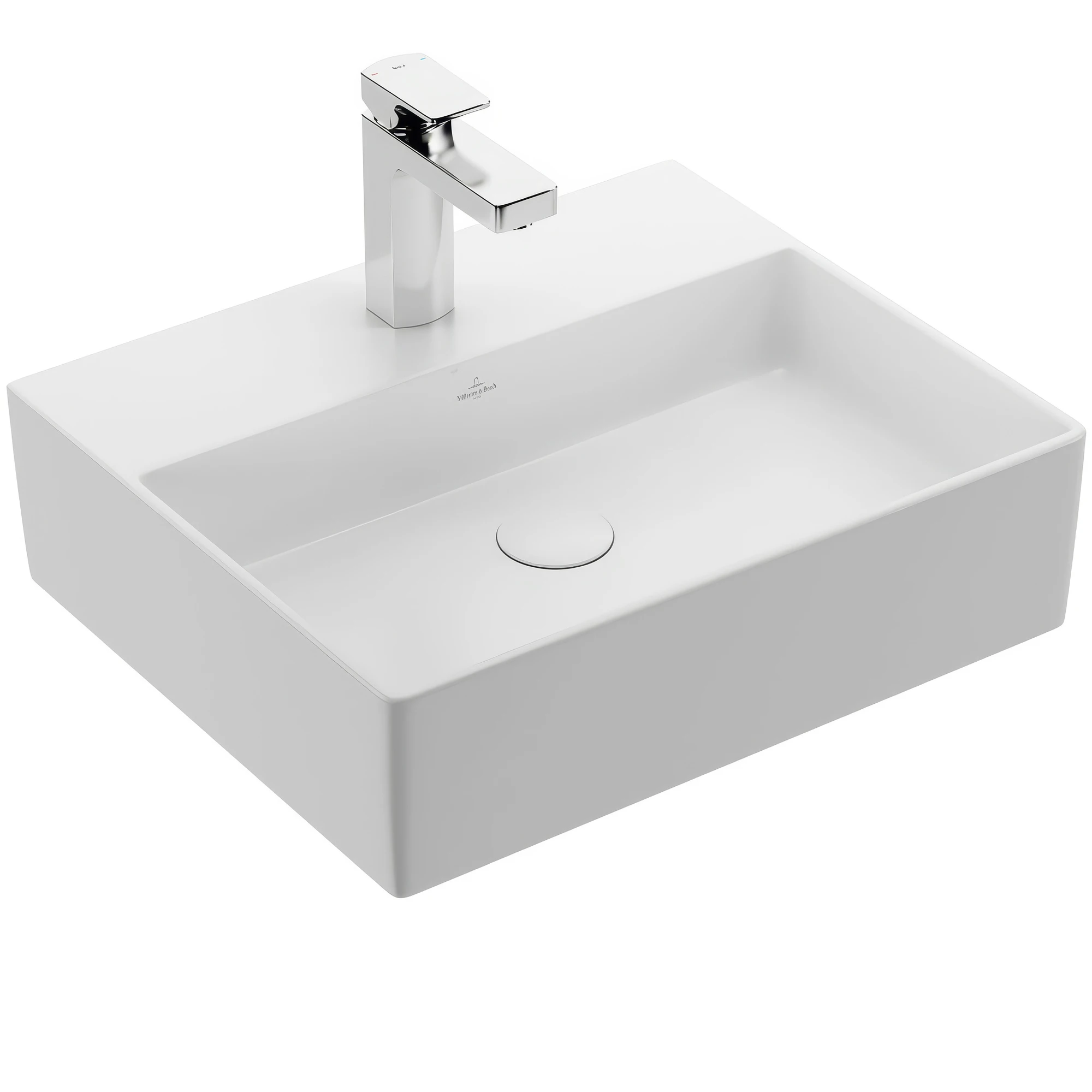 memento 2.0 surface mounted washbasin 50x42cm by villeroyboch — Download