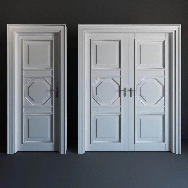Дверь классическая \ classical door — Скачать