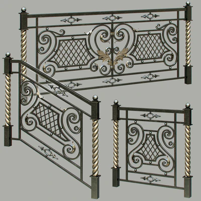 Fences forged, railing — Ver 1