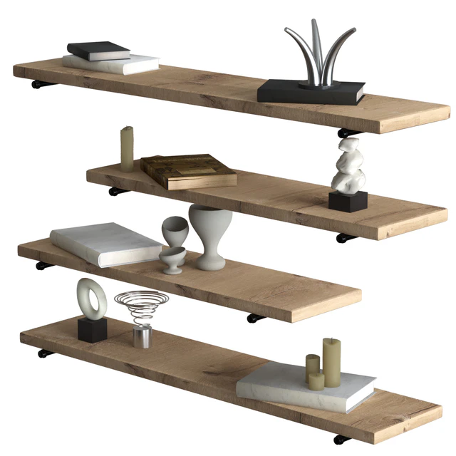 Hanging shelf with filling — Descargar