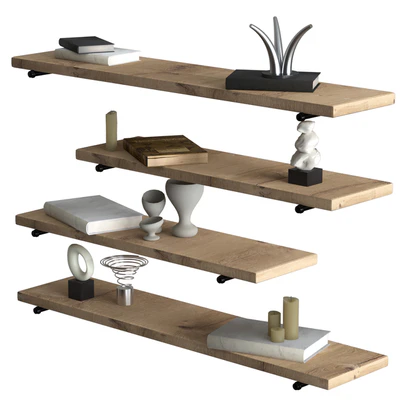 Hanging shelf with filling — Ver 1
