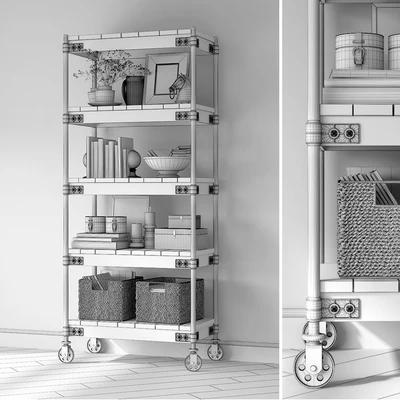 Pottery barn WILLIAMS BOOKSHELF — Вид 3