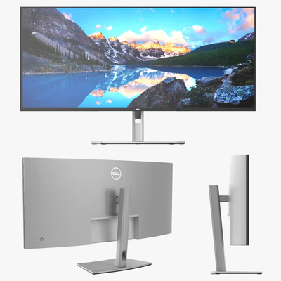 Dell UltraSharp LCD 38-inch curved monitor — Ver 1