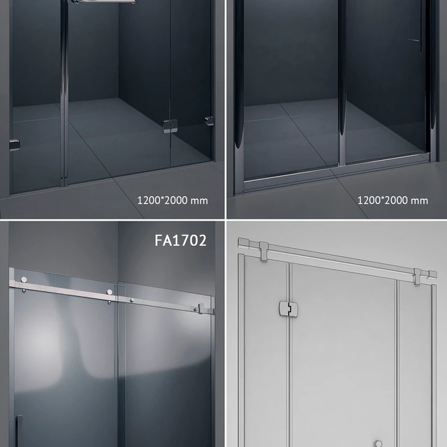 Shower Doors / Shower screen CRW — Descargar