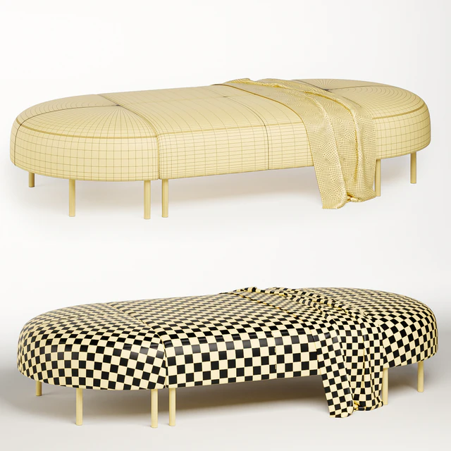 Bench VARIETY 8 seater — Скачать