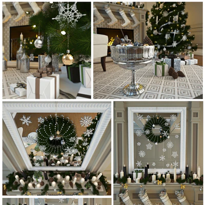 Christmas decoration set — Ver 3