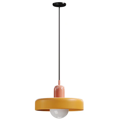 Glass pendant lamp in medieval style — Ver 2