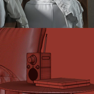 Molteni Wish Bed Composition — Ver 3