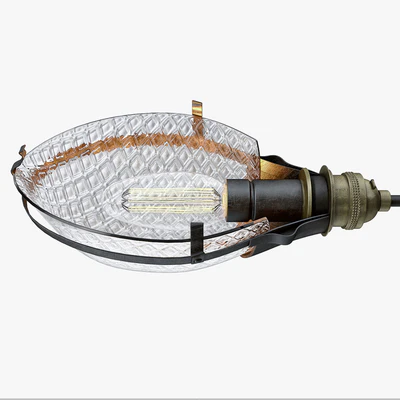 Early Style Quilted Glass Operating Room Light Pendent — Вид 2