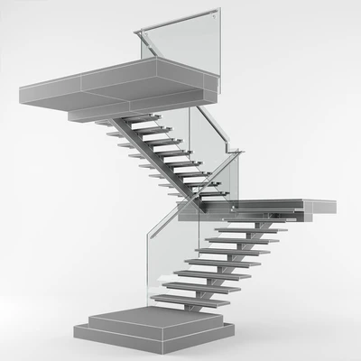 Modern interior stair 07 — Ver 4