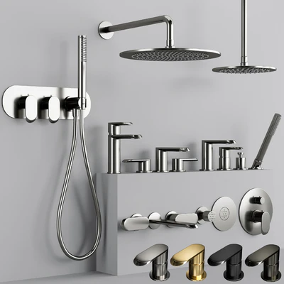 GRAFF PHASE bathroom faucet set — Вид 1