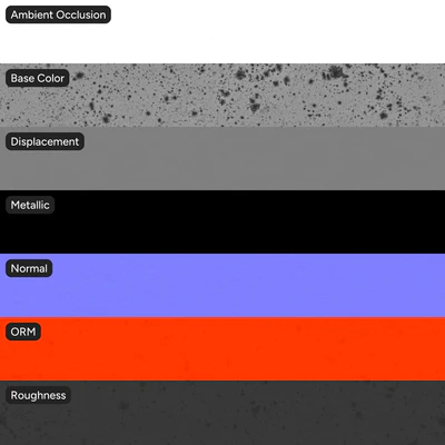 ink spot glazed ceramic pottery texture gray — Ver 4