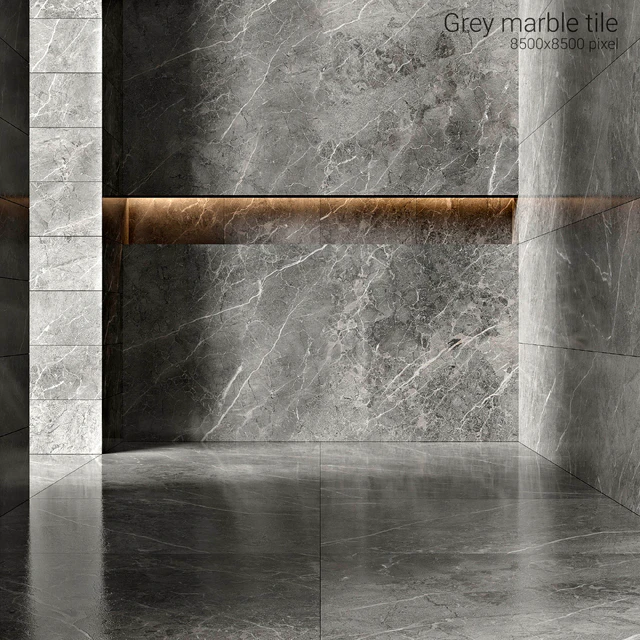 Grey marble tiles — Скачать