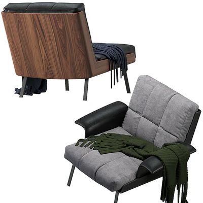 Daiki armchair by Minotti 2 version — Вид 3