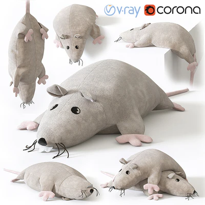 IKEA Soft Toy Rat — Ver 1