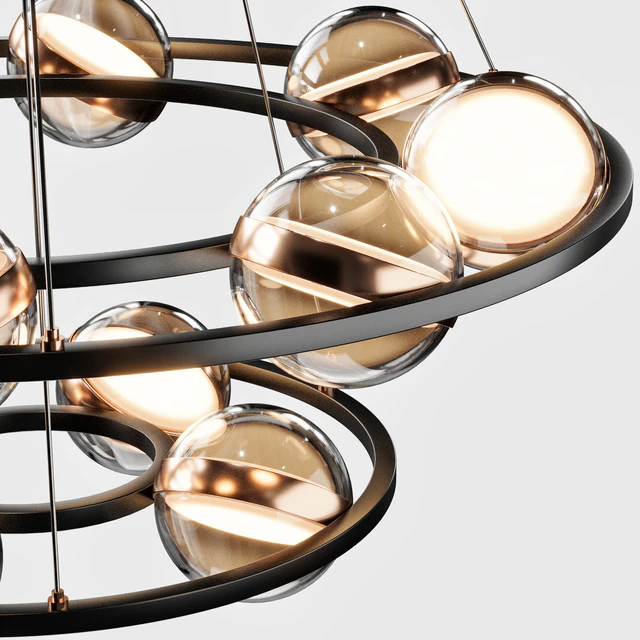 LAMPATRON Ring chandeliers and lamps SATURNA CH — Скачать