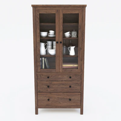 Wardrobe showcase IKEA HEMNES — Ver 2