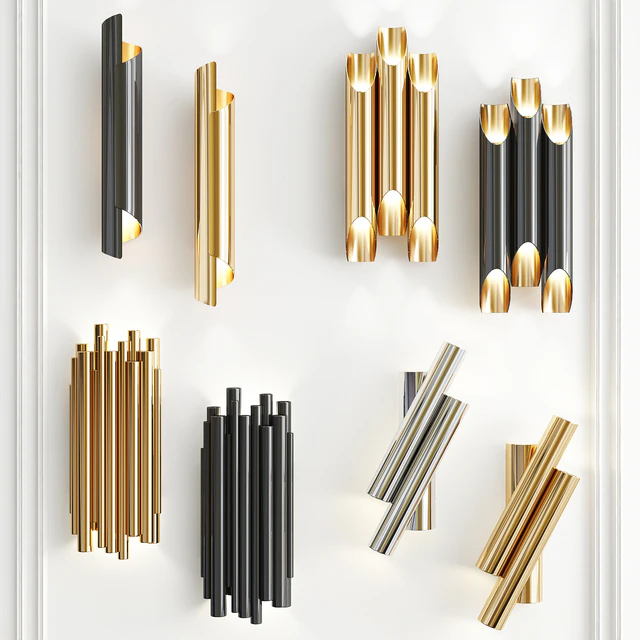 Four Nice Wall Lights 9 — Скачать