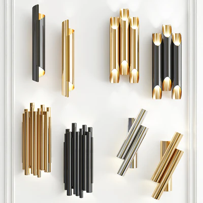 Four Nice Wall Lights 9 — Скачать