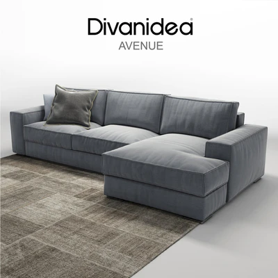 Corner sofa Divanidea — Ver 1
