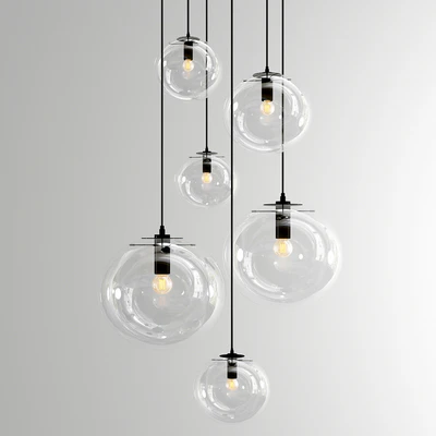 Selene Suspension Lamp - Black — Скачать