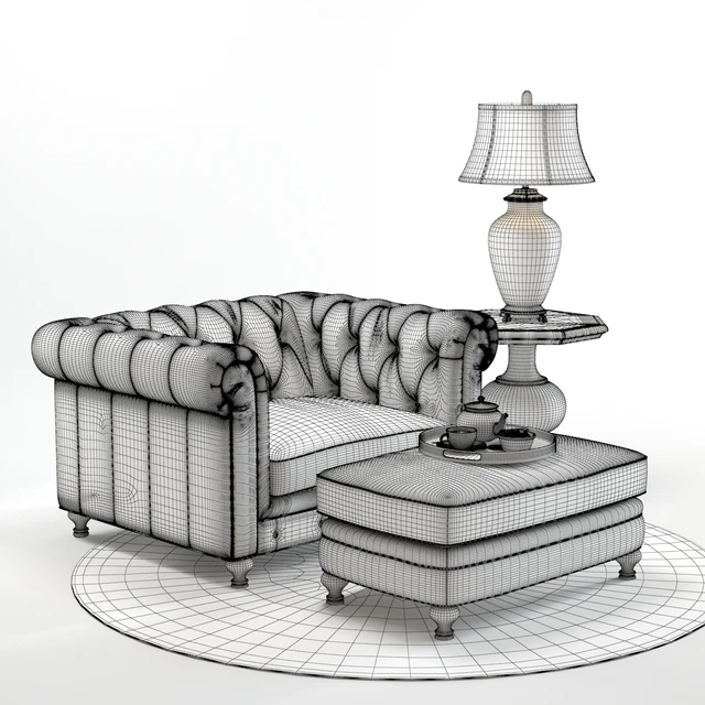 Hooker Alexa Armchair — Скачать