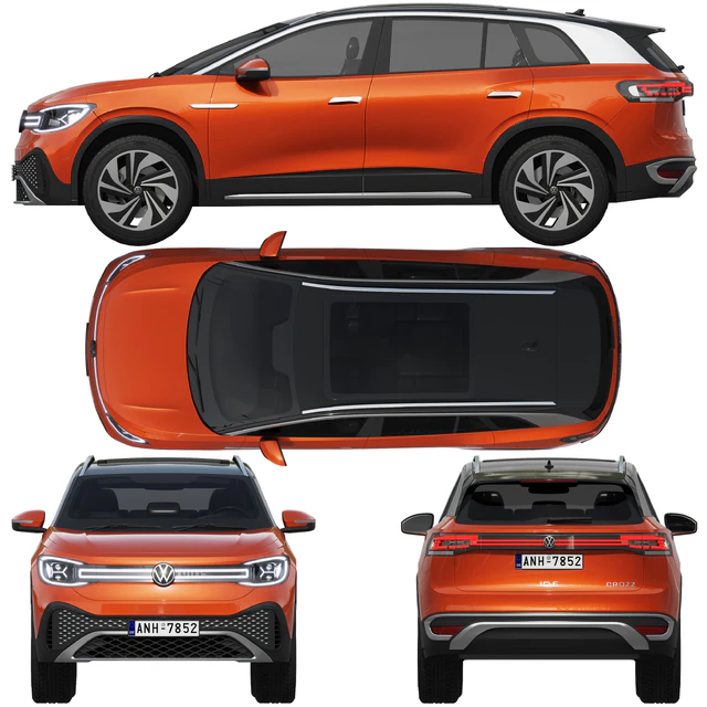 Volkswagen ID6 CROZZ 2022 — Скачать