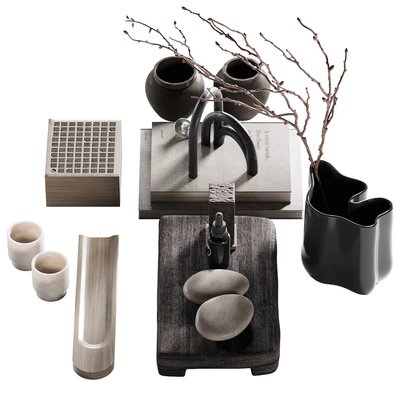 Decorative coffee table set 45 — Ver 3