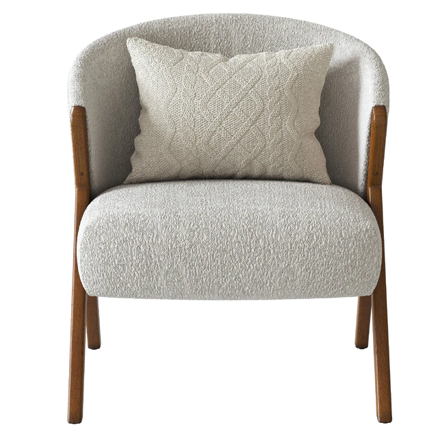 UPHOLSTERED BOUCLÉ ARMCHAIR ZARA HOME — Descargar