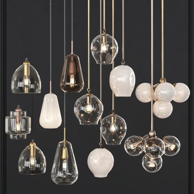 Pendant lights set 016 — Descargar