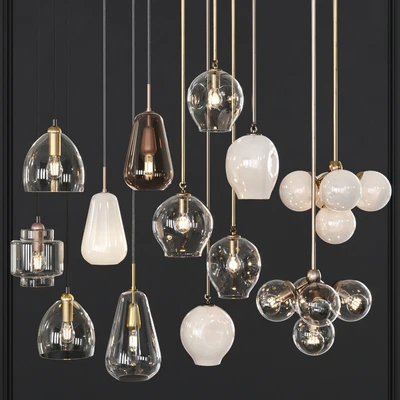 Pendant lights set 016 — Ver 1