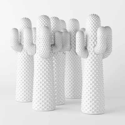 Cactus gufram coat hanger — Ver 2