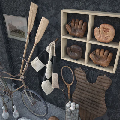Vintage sport decor — Вид 2