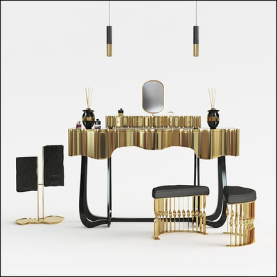 SINUOUS DRESSING TABLE — Ver 1