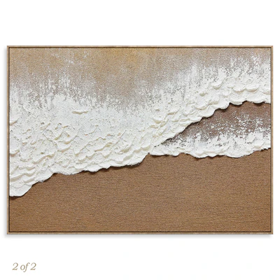 Large Panoramic Relief Plaster Wall Art C-837 — Ver 6