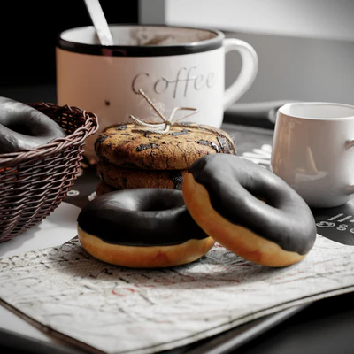 Coffee set — Ver 5