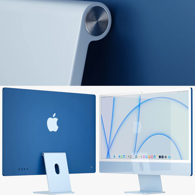 Apple iMac 24-inch all colors 2021 — Скачать