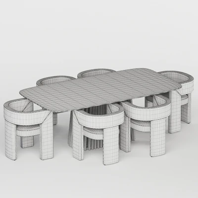 Dining set-01 — Вид 4