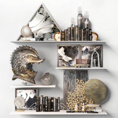 Decorative set with medieval Dragon Helmet — Вид 1