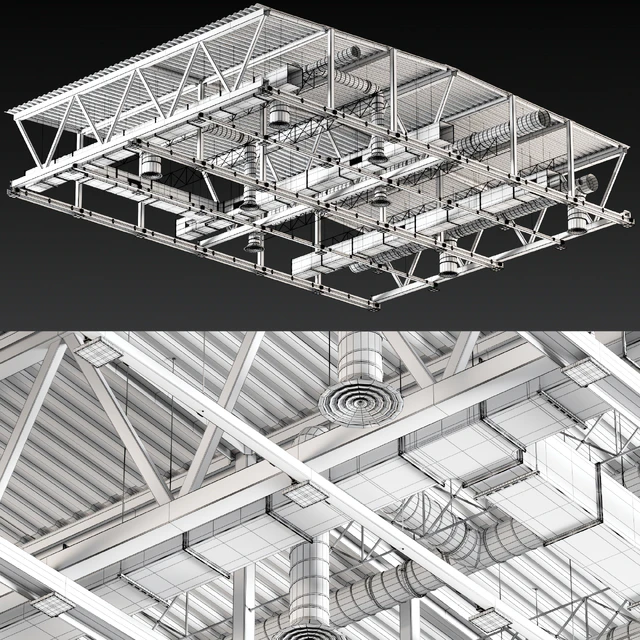 Ceiling Ventilation Black — Скачать