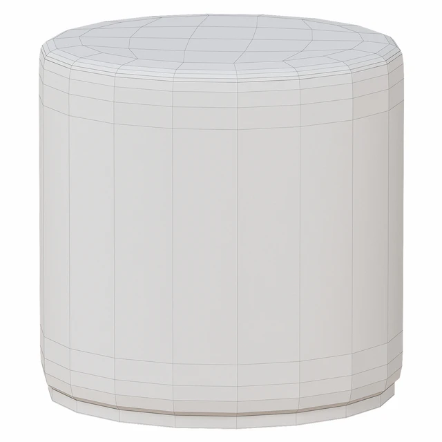 Vitra VISIONA STOOL Round fabric pouf — Descargar