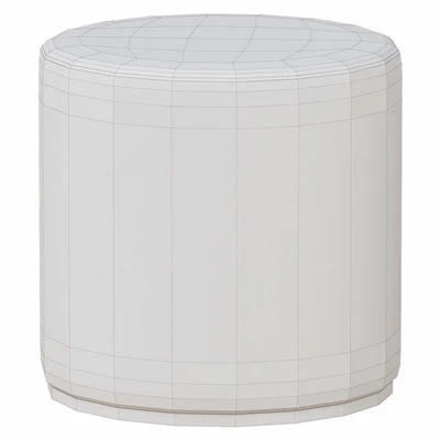 Vitra VISIONA STOOL Round fabric pouf — Ver 7
